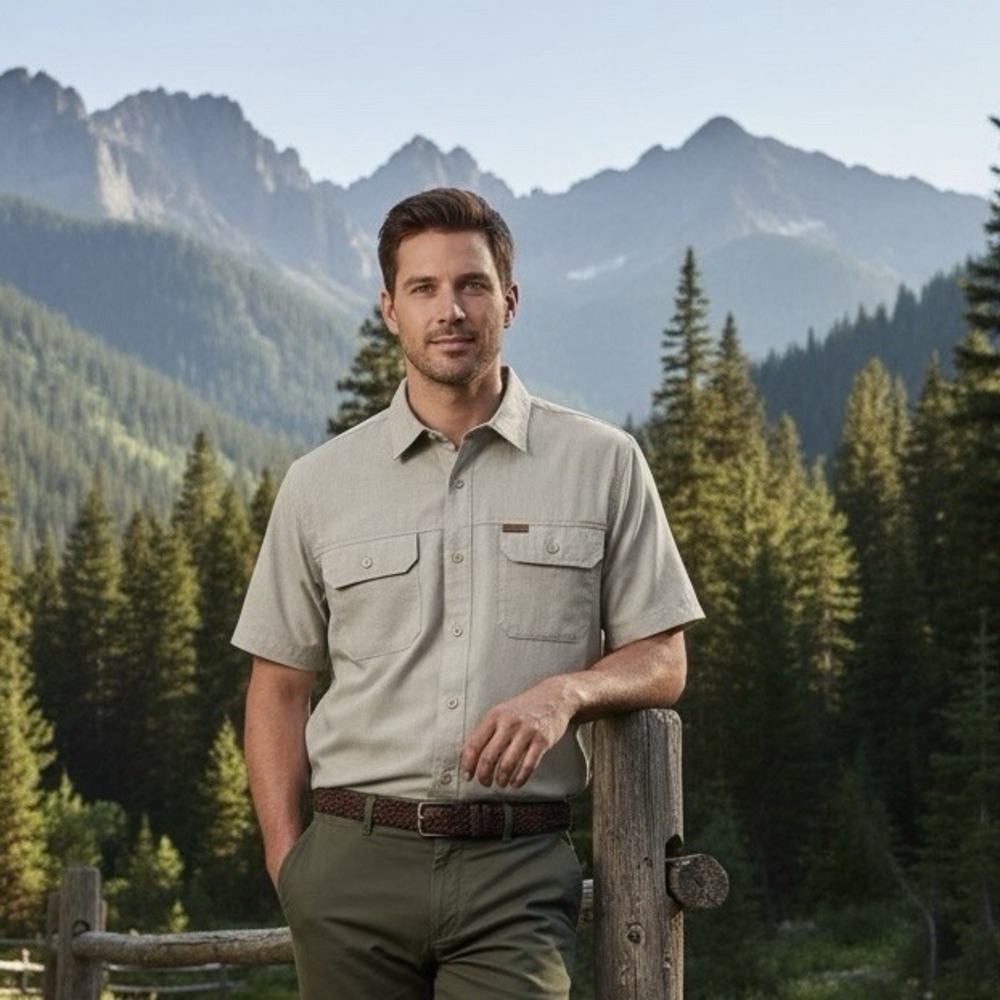 Orvis Men's Classic Collection Short Sleeve Button Up Shirt